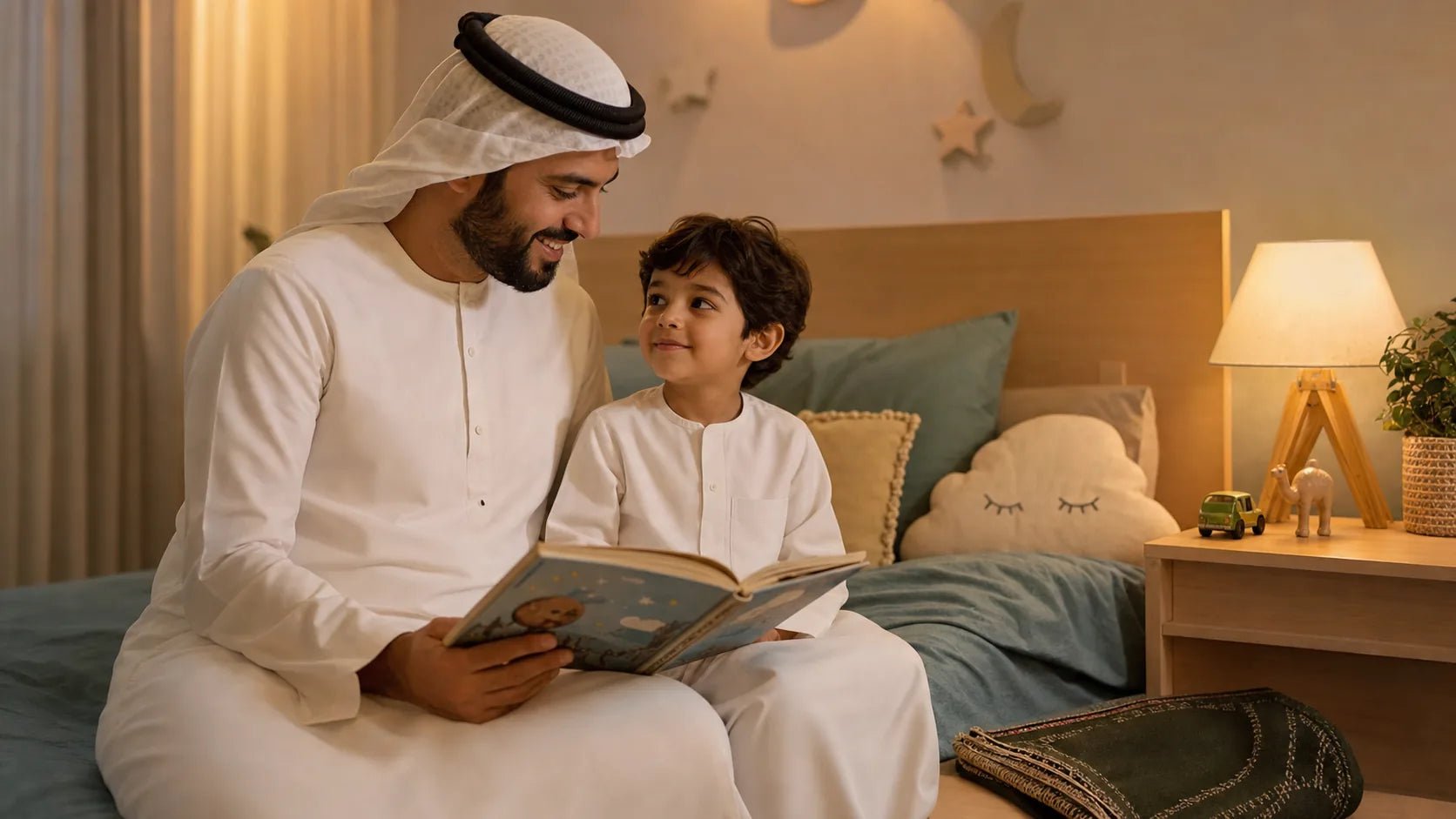 كيف أعلّم طفلي الأذكار بمتعة وبدون إجبار؟ - Talea Stories