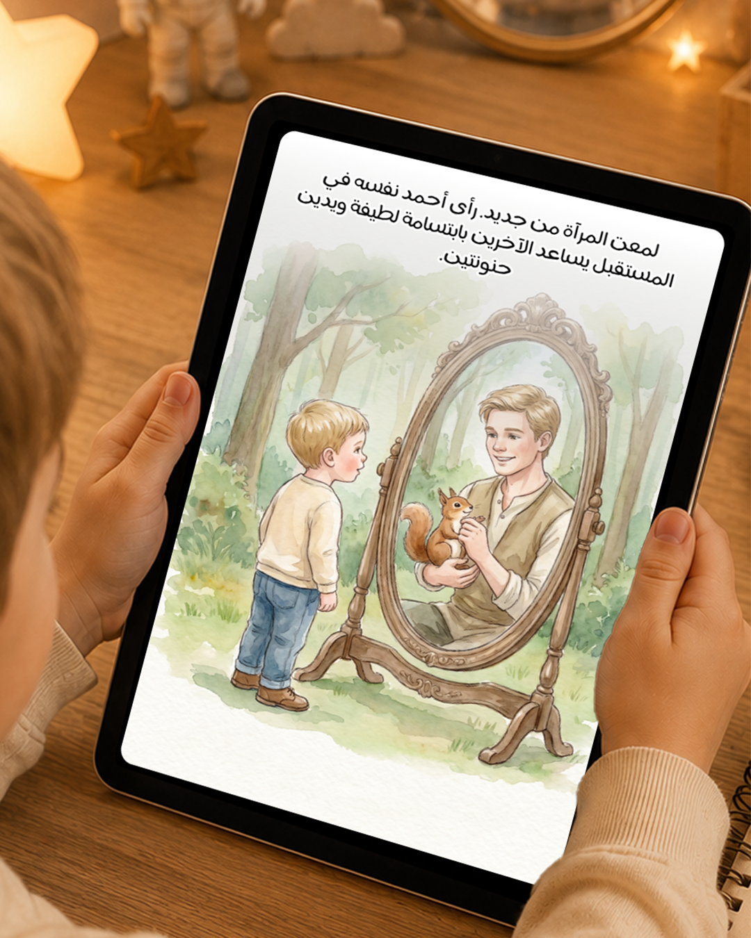 قصة المرآة السحرية