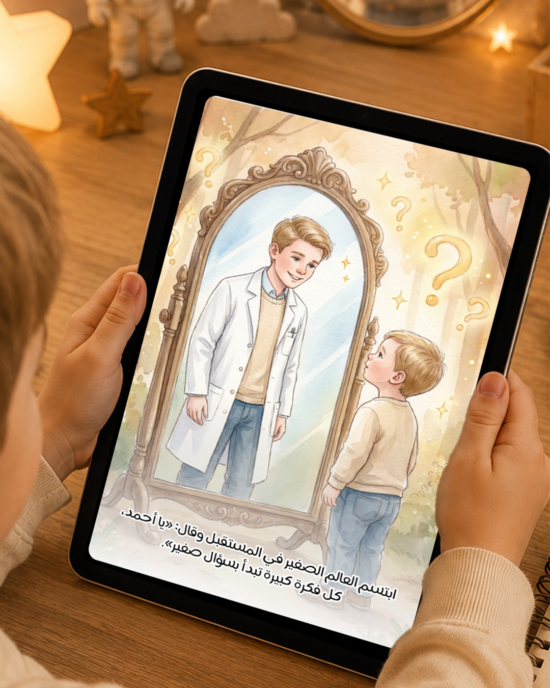 قصة المرآة السحرية