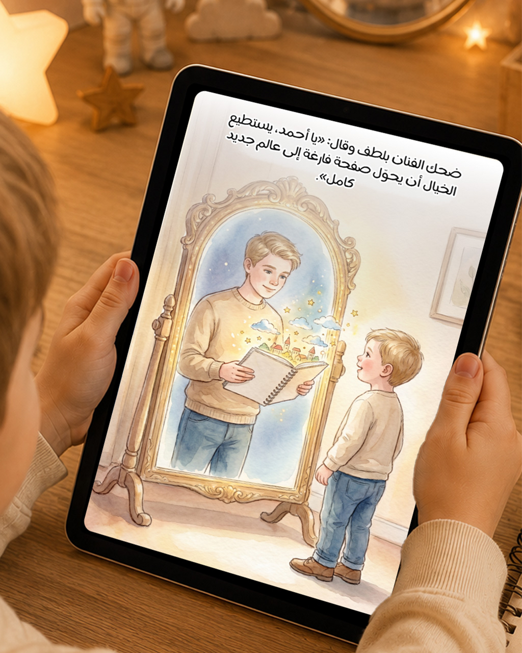 قصة المرآة السحرية